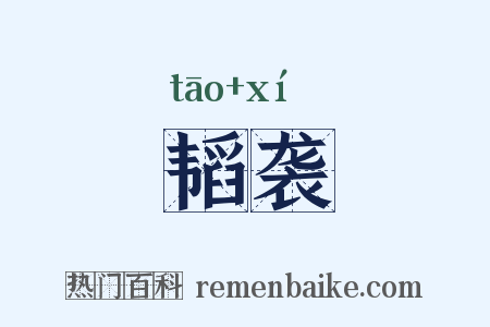 韬袭是什么意思的图片